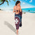 Wallis And Futuna Sarong Hibiscus Polynesian Tribal Pattern