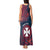 Personalised Wallis And Futuna Tank Maxi Dress Hibiscus Polynesian Tribal Pattern