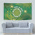 Cook Islands Tapestry Hibiscus Polynesian Tribal Pattern