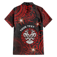 Personalised Easter Island Family Matching Short Sleeve Bodycon Dress and Hawaiian Shirt Hibiscus Polynesian Tribal Pattern DT05 - Polynesian Pride