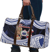 Samoa Christmas Travel Bag Samoan Siva Dance With Santa DT05 - Polynesian Pride