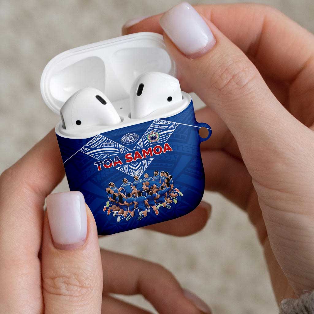 Toa Samoa AirPods Case Samoan Warrior Spirit Rugby - Polynesian Pride