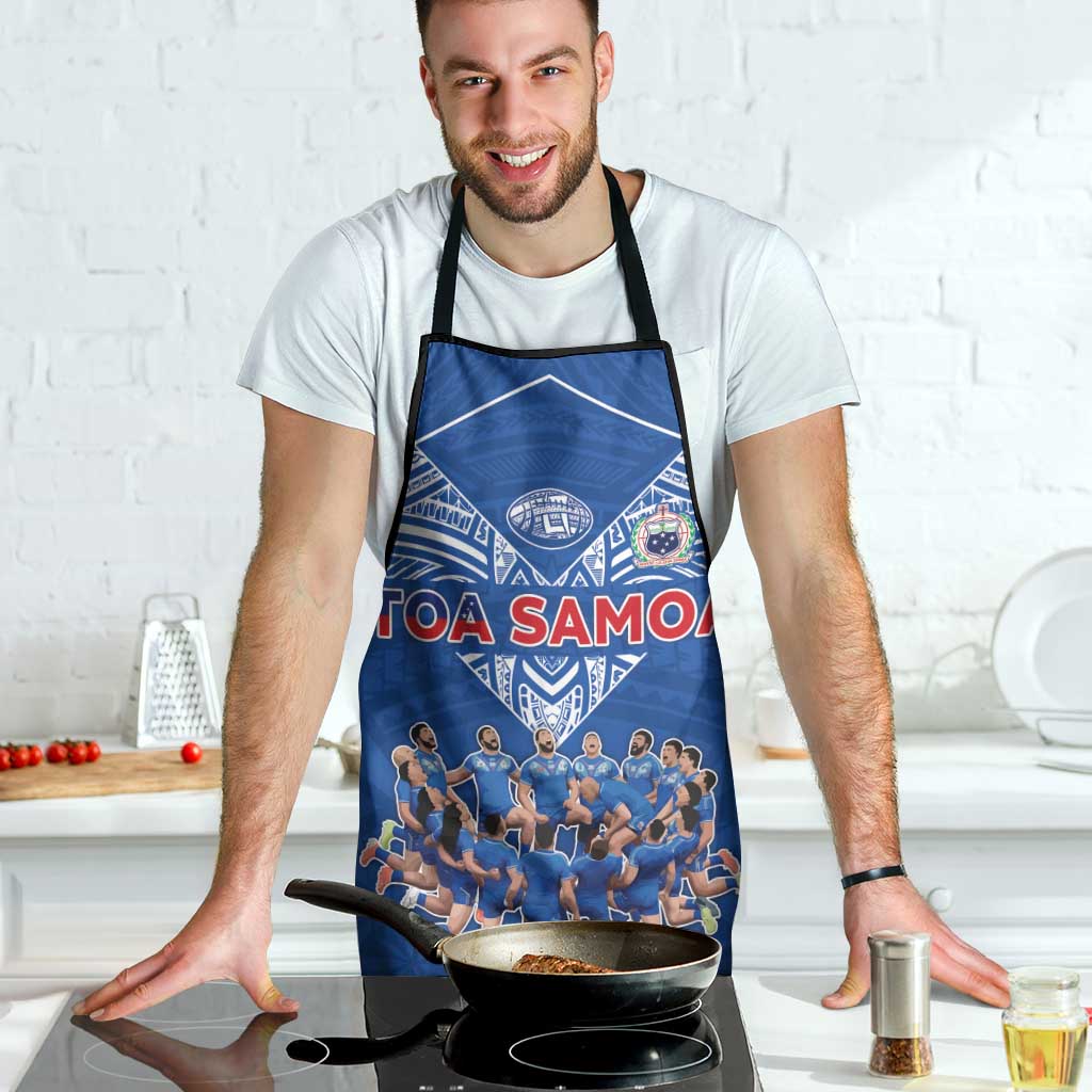 Toa Samoa Apron Samoan Warrior Spirit Rugby - Polynesian Pride