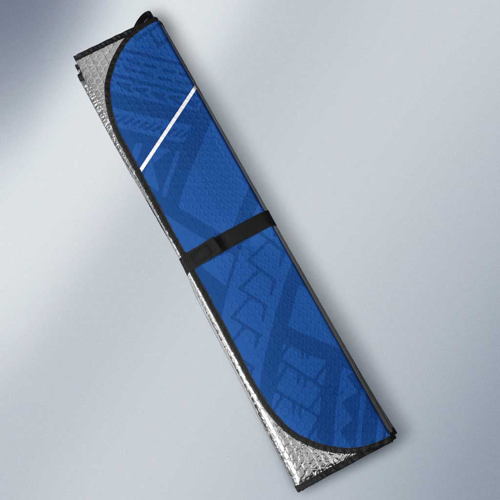 Toa Samoa Auto Sun Shade Samoan Warrior Spirit Rugby - Polynesian Pride