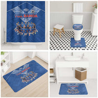 Toa Samoa Bathroom Set Samoan Warrior Spirit Rugby - Polynesian Pride