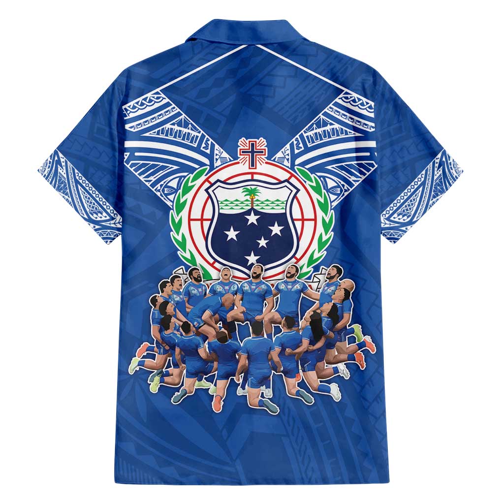 Toa Samoa Family Matching Short Sleeve Bodycon Dress and Hawaiian Shirt Samoan Warrior Spirit Rugby DT05 - Polynesian Pride