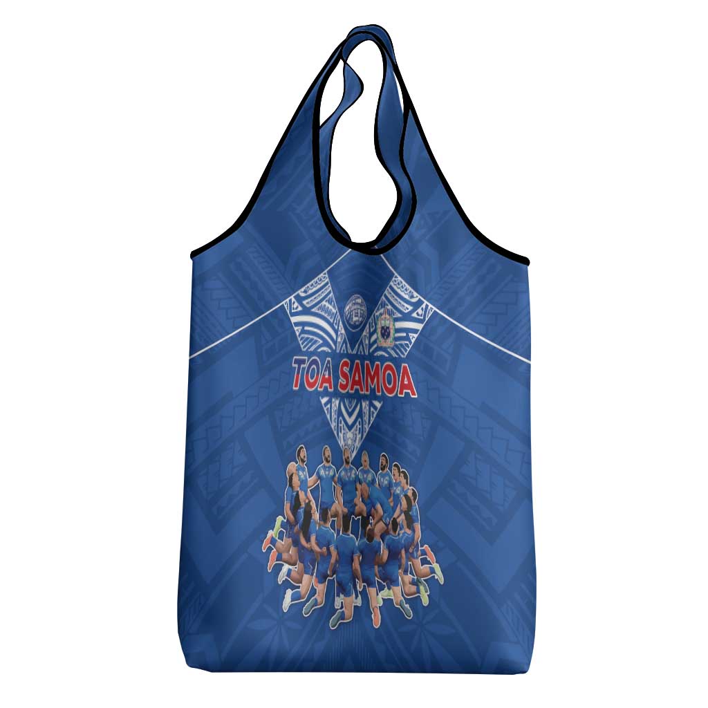 Toa Samoa Grocery Bag Samoan Warrior Spirit Rugby - Polynesian Pride