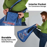 Toa Samoa Grocery Bag Samoan Warrior Spirit Rugby - Polynesian Pride
