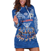 Toa Samoa Hoodie Dress Samoan Warrior Spirit Rugby - Polynesian Pride