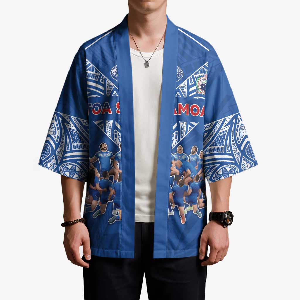 Toa Samoa Kimono Samoan Warrior Spirit Rugby - Polynesian Pride