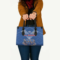 Toa Samoa Leather Bag Samoan Warrior Spirit Rugby - Polynesian Pride