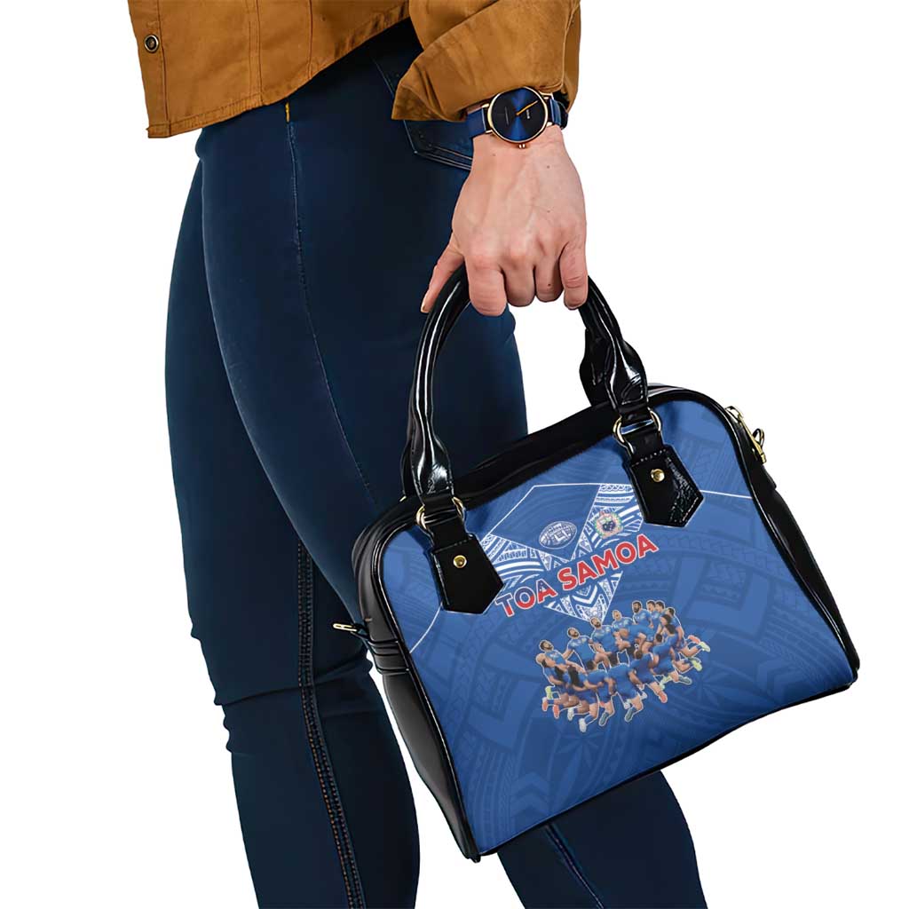 Toa Samoa Shoulder Handbag Samoan Warrior Spirit Rugby - Polynesian Pride