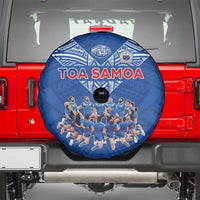 Toa Samoa Spare Tire Cover Samoan Warrior Spirit Rugby DT05 - Polynesian Pride