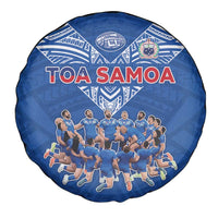 Toa Samoa Spare Tire Cover Samoan Warrior Spirit Rugby DT05 - Polynesian Pride