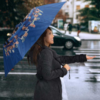 Toa Samoa Umbrella Samoan Warrior Spirit Rugby - Polynesian Pride