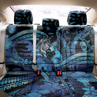 Maori Romantic Valentine Back Car Seat Cover The Hongi Kiss Blue Galaxy DT05 - Polynesian Pride