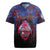 Personalised Guam Rugby Jersey Chamorro Seal Tribal Scratch Design - Polynesian Pride