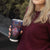 Personalised Guam Tumbler Cup Chamorro Seal Tribal Scratch Design - Polynesian Pride