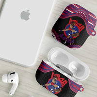 Samoa Mixed Martial Arts AirPods Case Flying Knee Of Samoan DT05 - Polynesian Pride