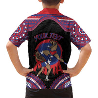 Personalised Samoa Mixed Martial Arts Hawaiian Shirt Flying Knee Of Samoan - Polynesian Pride