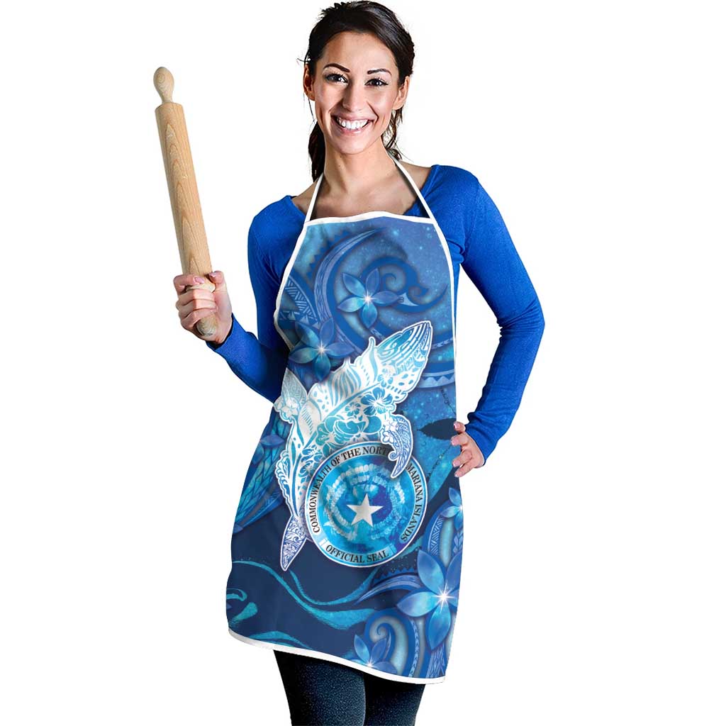Northern Mariana Islands Apron Galaxy Polynesian Shark Tattoo - Polynesian Pride