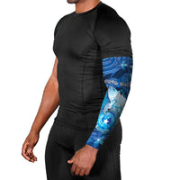 Northern Mariana Islands Arm Sleeves Galaxy Polynesian Shark Tattoo DT05 - Polynesian Pride