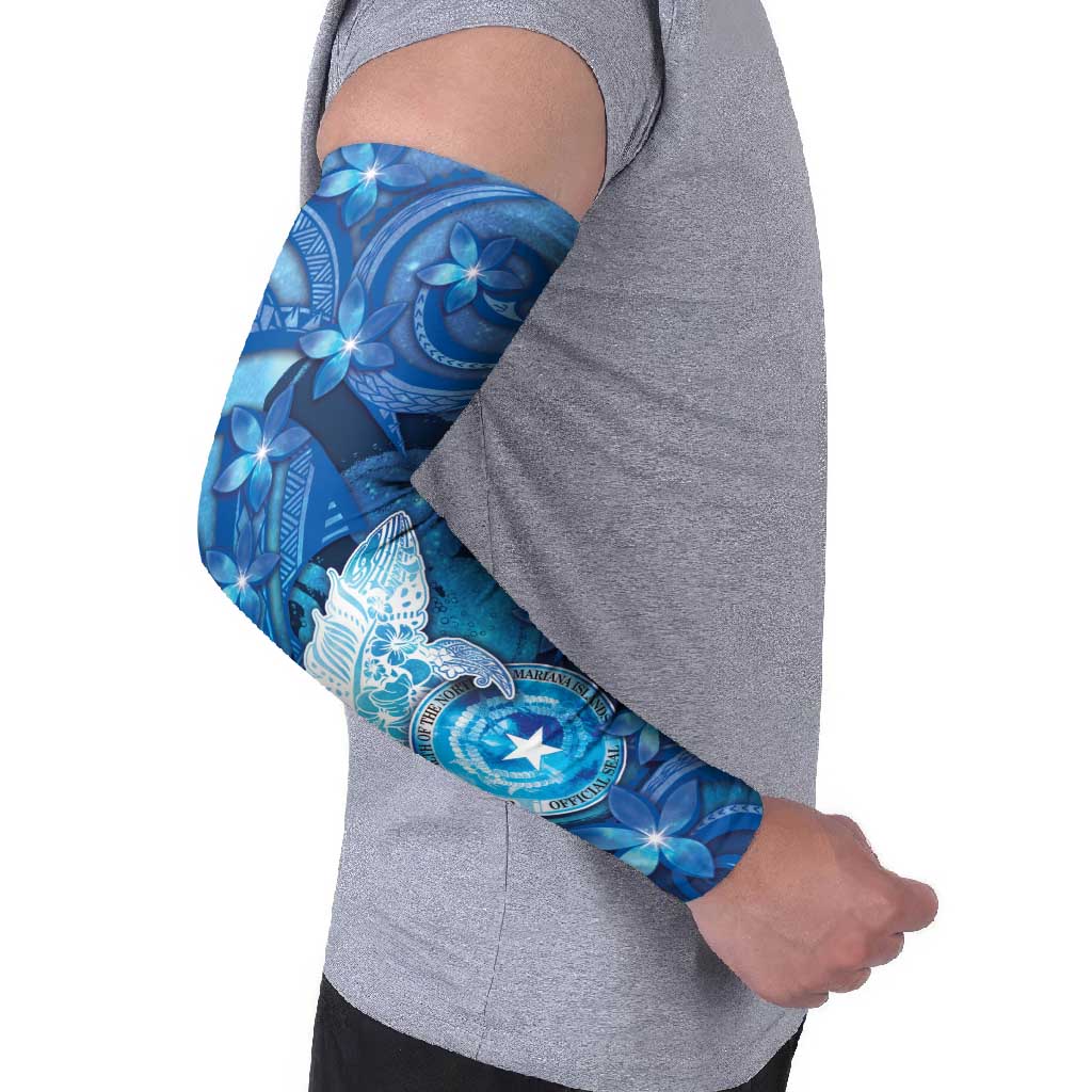Northern Mariana Islands Arm Sleeves Galaxy Polynesian Shark Tattoo DT05 - Polynesian Pride