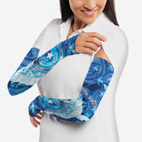 Northern Mariana Islands Arm Sleeves Galaxy Polynesian Shark Tattoo DT05 - Polynesian Pride