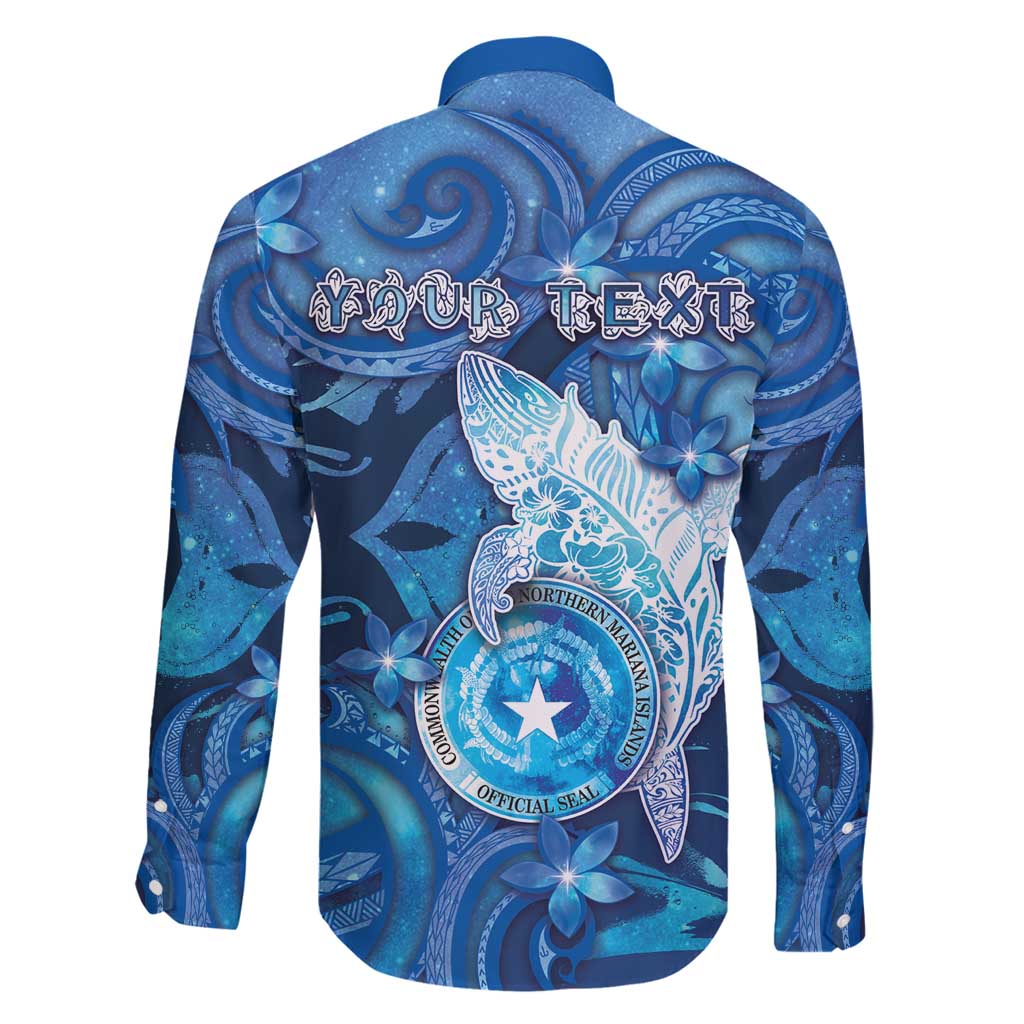 Personalised Northern Mariana Islands Family Matching Summer Maxi Dress and Hawaiian Shirt Galaxy Polynesian Shark Tattoo DT05 - Polynesian Pride