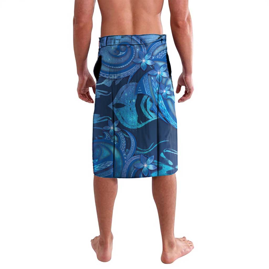 Personalised Northern Mariana Islands Lavalava Galaxy Polynesian Shark Tattoo - Polynesian Pride