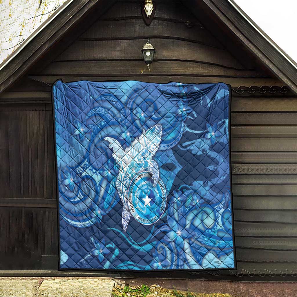 Northern Mariana Islands Quilt Galaxy Polynesian Shark Tattoo DT05 - Polynesian Pride