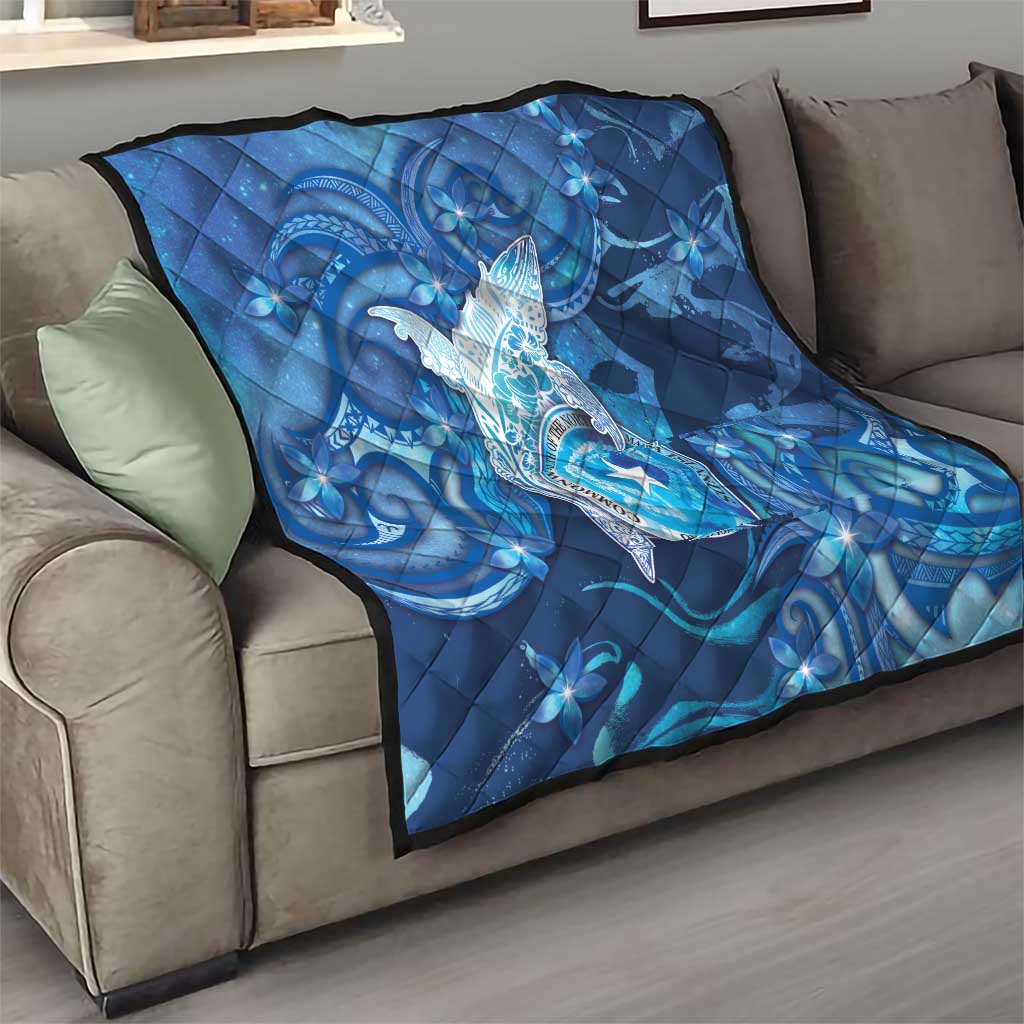 Northern Mariana Islands Quilt Galaxy Polynesian Shark Tattoo DT05 - Polynesian Pride