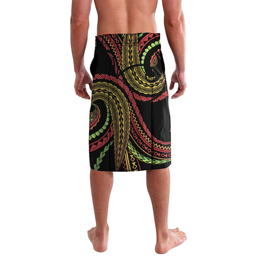 Hawaii Christmas Lavalava Aloha Santa Riding Honu DT05 - Polynesian Pride