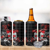 Personalised Hawaiian And Japanese 4 in 1 Can Cooler Tumbler Aloha Koi Fish Palaka Patterns DT05 - Polynesian Pride
