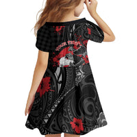 Personalised Hawaiian And Japanese Family Matching Summer Maxi Dress and Hawaiian Shirt Aloha Koi Fish Palaka Patterns DT05 - Polynesian Pride