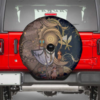 Hawaii Makahiki Spare Tire Cover Polynesian Sky And Earth DT05 - Polynesian Pride