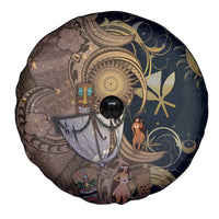 Hawaii Makahiki Spare Tire Cover Polynesian Sky And Earth DT05 - Polynesian Pride