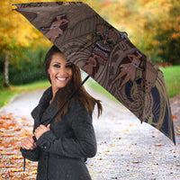 Hawaii Makahiki Umbrella Polynesian Sky And Earth - Polynesian Pride