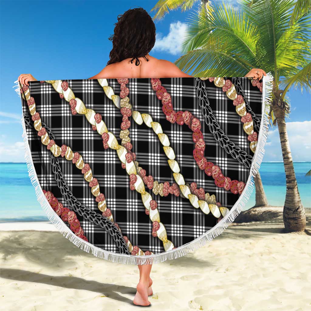 Hawaii Palaka Niihau Shell Lei Beach Blanket Tropical Island Plaid Patterns