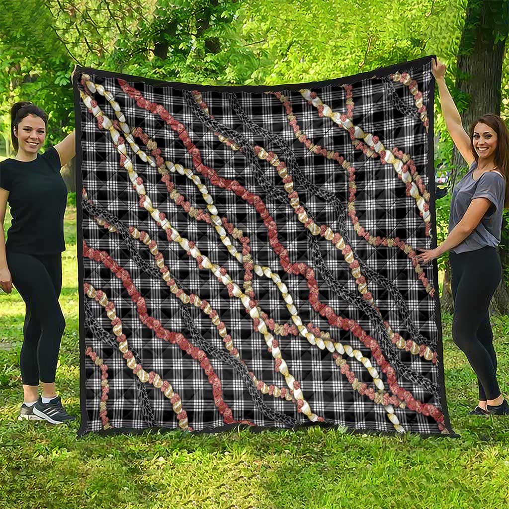 Hawaii Palaka Niihau Shell Lei Quilt Tropical Island Plaid Patterns