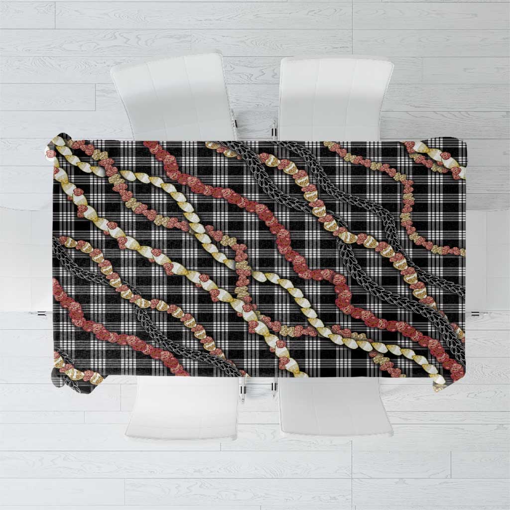 Hawaii Palaka Niihau Shell Lei Tablecloth Tropical Island Plaid Patterns