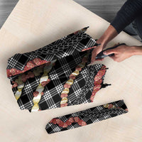 Hawaii Palaka Niihau Shell Lei Umbrella Tropical Island Plaid Patterns