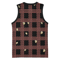 Hawaii Palaka Kahelelani Shell Lei Costume Basketball Jersey Plaid Patterns DT05 - Polynesian Pride