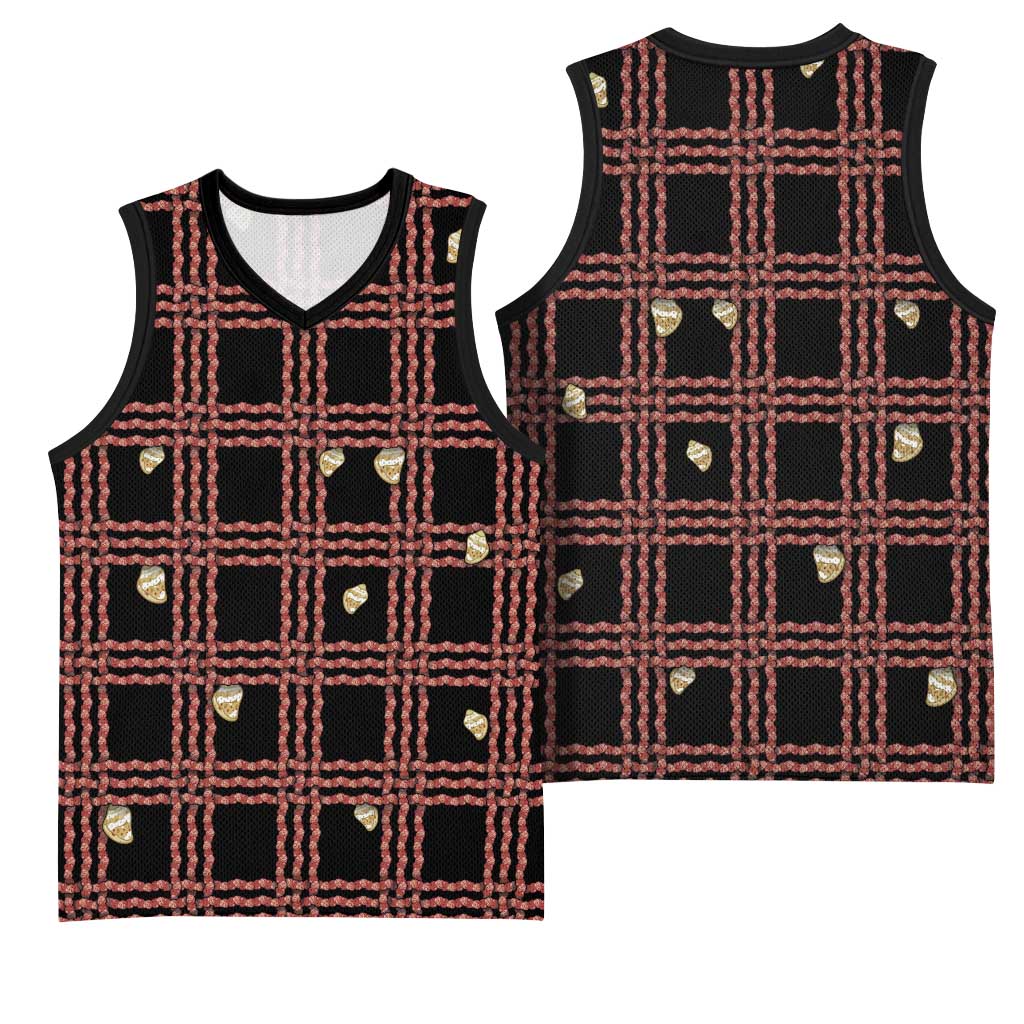 Hawaii Palaka Kahelelani Shell Lei Costume Basketball Jersey Plaid Patterns DT05 - Polynesian Pride