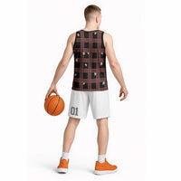 Hawaii Palaka Kahelelani Shell Lei Costume Basketball Jersey Plaid Patterns DT05 - Polynesian Pride