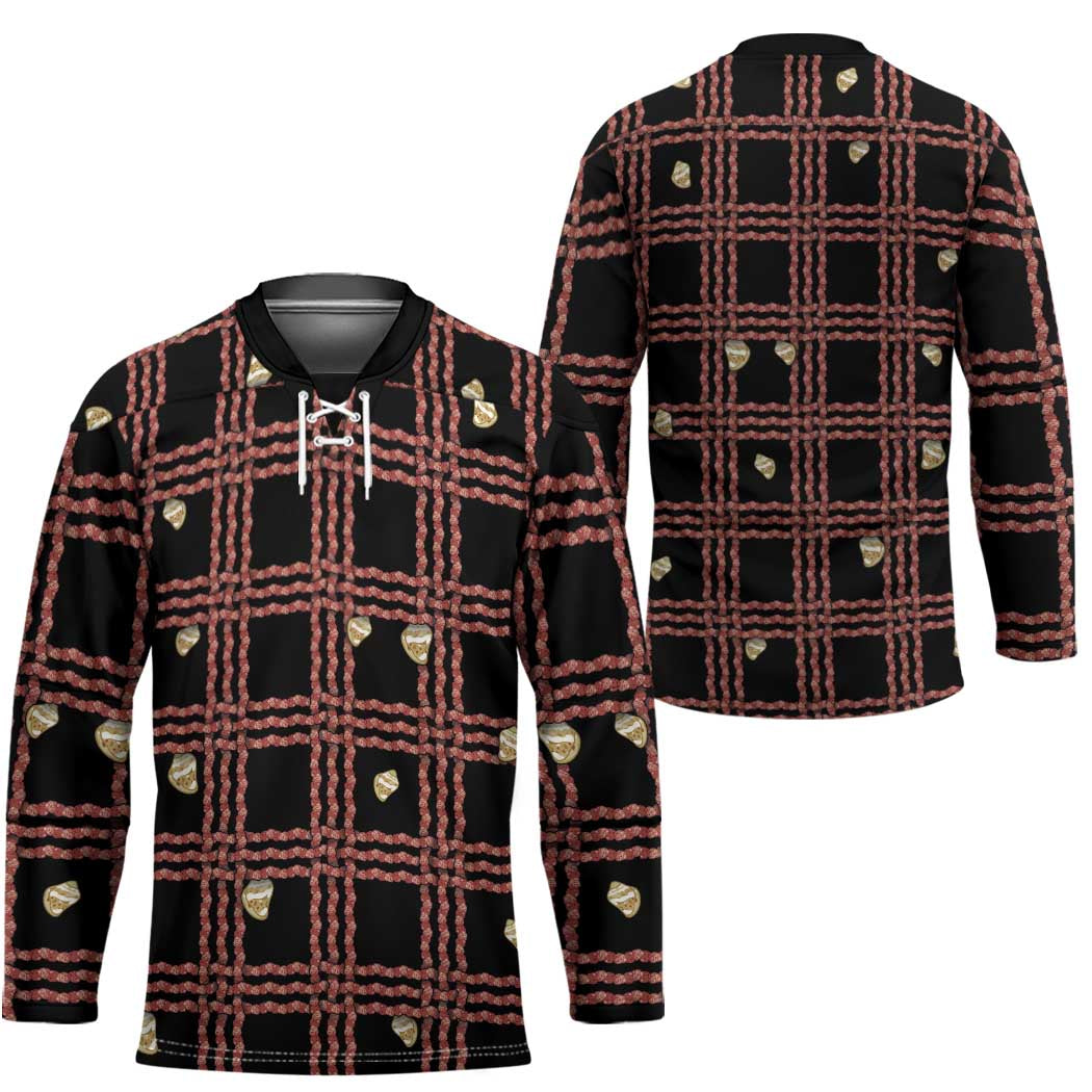 Hawaii Palaka Kahelelani Shell Lei Costume Hockey Jersey Plaid Patterns DT05 - Polynesian Pride