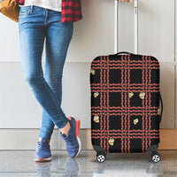 Hawaii Palaka Kahelelani Shell Lei Costume Luggage Cover Plaid Patterns DT05 - Polynesian Pride
