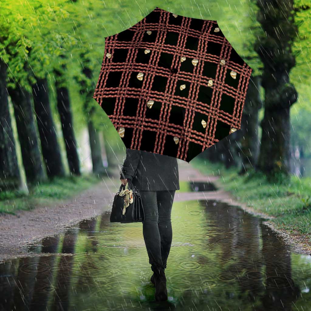 Hawaii Palaka Kahelelani Shell Lei Costume Umbrella Plaid Patterns