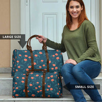 Hawaii Monstera Travel Bag Hibiscus Flowers Simple Style - Polynesian Pride