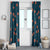 Hawaii Monstera Window Curtain Hibiscus Flowers Simple Style - Polynesian Pride